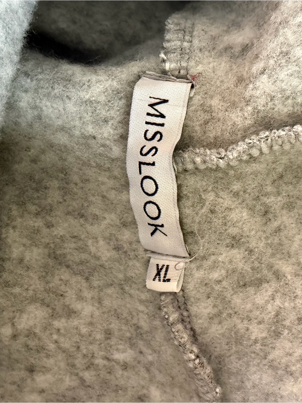 MISSLOOK Gray Multi Scenic Hooded Pullover Sweatshirt - Picture 5 of 8